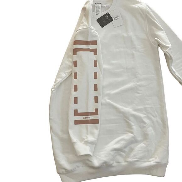 NWT Wolford Logo Sweat Dress - Picture 4 of 11